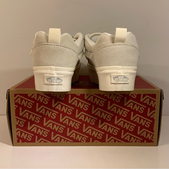 BRAND NEW] VANS KNU STACK WHITE MULTI-COLOR LACES WOMENS SHOES SIZE 8.5 SNEAKERS - Picture 7 of 10